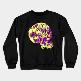 Melty Skull Crewneck Sweatshirt